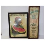 Framed Pictorial Review September 1924 and Dr. Beaumont