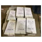 7 mil luggage tags/laminating pouches, see pictures for details.