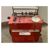 Refrigerant recovery pump, did not power up, see pictures for details.