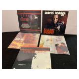 Laser movie discs, set of five, assorted titles, see pictures for details.