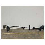 BlackMax weedeater, not locked up, filter cover is missing, working condition unknown, see pictures for details.