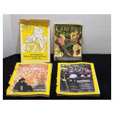 Vintage magazines, four pieces, see pictures for details.