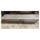 Challenger diamond plate side mount toolbox, see pictures for details.