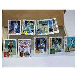 Box of assorted unsearched baseball/sports cards, see pictures for details.