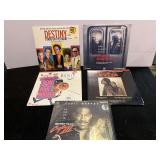 Laser movie discs, set of five, assorted titles, see pictures for details.