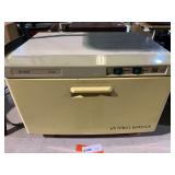 TIS PRO T-09 UV towel warmer, powers up, working condition unknown, see pictures for details.