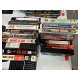 VHS tape assortment, see pictures for details.