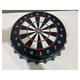 Magnetic bottle cap dartboard, dartboard only, see pictures for details.