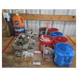 ALL HARDWARE AND MORE IN COUNTER AREA MARKED 9022