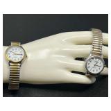 Ladies Timex Indiglo watches, set of two, see pictures for details.
