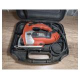 BLACK & DECKER TURBO MAX JIGSAW WITH CASE