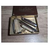 VINTAGE POCKET KNIVES, TIE CLIPS, AND MORE