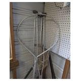 CRUTCHES AND FISHING NET