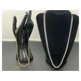 Monet gold tone and silver tone chains, see pictures for details.