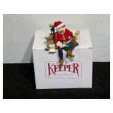 “Keeper” Shenandoah Designs The Keeper of Christmas 1999 shelf-sitter figurine. Comes with the original box, see pictures for details.