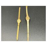 Vintage ladies Waltham watches, two pieces, see pictures for details.