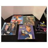 Movie laser discs, set of five, assorted titles, see pictures for details.