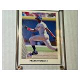 Encased Chicago White Sox sports card, Frank Thomas, see pictures for details.