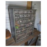 COUNTERTOP UTILITY CABINET AND ALL HARDWARE INSIDE