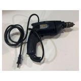 Bench top 3/8” electric drill, powers up, see pictures for details.