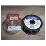 TWO SPOOLS OF ELECTRIC FENCE WIRE