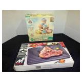 Wilton dessert stand, comes in original box, also includes a Quick-Thaw plate, comes in original box, see pictures for details.