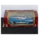 Collectible 1957 Chevrolet Bel-Air, 1/18 scale, diecast metal, still in original box, see pictures for details.