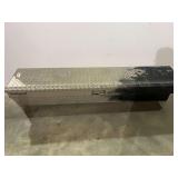 Challenger Diamond plate side mount toolbox, see pictures for details.