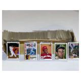 Box of assorted unsearched baseball/sports cards, see pictures for details.