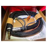 Tweco QFW604 Quick Fixed Automation Torch. This style of torch is used in automated welding setups where the workpiece can rotate or move under the conductor tube. Please inspect this item to make sur