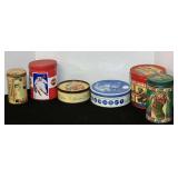 Assorted, collectible tins, see pictures for details.