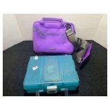 Tablet case, also includes a girls make up/storage travel case. See pictures for details.