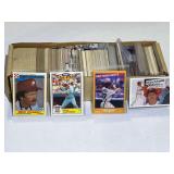 Box of assorted unsearched baseball/sports cards, see pictures for details.