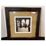 Alan Blaustein "Castelfranco, Veneto" framed and matted photographic print, see pictures for details.