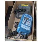 NAUTIKAL 7 AMP BATTERY CHARGER AND LYNXX POWER TOOL BATTERY CHARGER