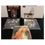 Laser movie discs, set of five, assorted titles, see pictures for details.