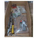 TOOLS INCLUDING PUNCHES, TORX DRIVER SET, BIT TOOLS, SMALL RYOBI SOCKETS, AND MORE
