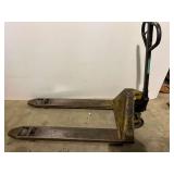 Pallet jack, was working when tested, see pictures for details.