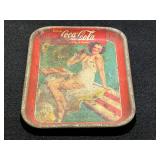 Vintage Coca-Cola tray, see pictures for details.