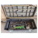 LARGE STANLEY FATMAX WATER SEALED TOOL BOX AND CONTENTS INCLUDING LARGE CRAFTSMAN BREAKER BAR