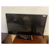 Hisense LED LCD TV, 50”, powers up, working condition unknown, see pictures for details.