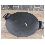 LODGE 15-IN CAST IRON PIZZA PAN MARKED USA BW15PP