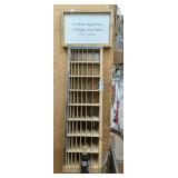 ANTIQUE WOODEN LETTERPRESS PRINTER