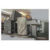 FIVE VINTAGE AND ANTIQUE MOVIE PROJECTORS