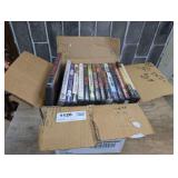 DOUBLE LAYER BOX OF DVD MOVIES