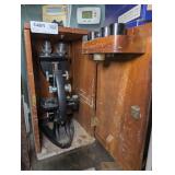 ANTIQUE BOSTON LOMB MICROSCOPE WITH WOOD CASE