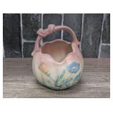 VINTAGE HULL POTTERY BASKET BOWL