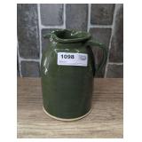 GLAZED STONEWARE PITCHER