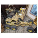 THREE OLD METAL TONKA TOYS