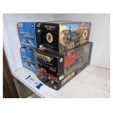 FOUR LARGE SCALE DIECAST MODELS IN ORIGINAL BOXES INCLUDING MAISTO
